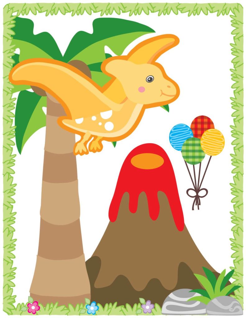 Wall Picture  Dinosaur  pdf