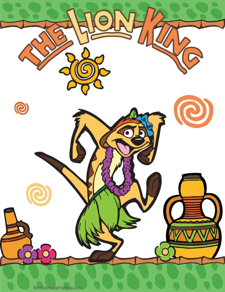 Wall Picture  Lion King  pdf