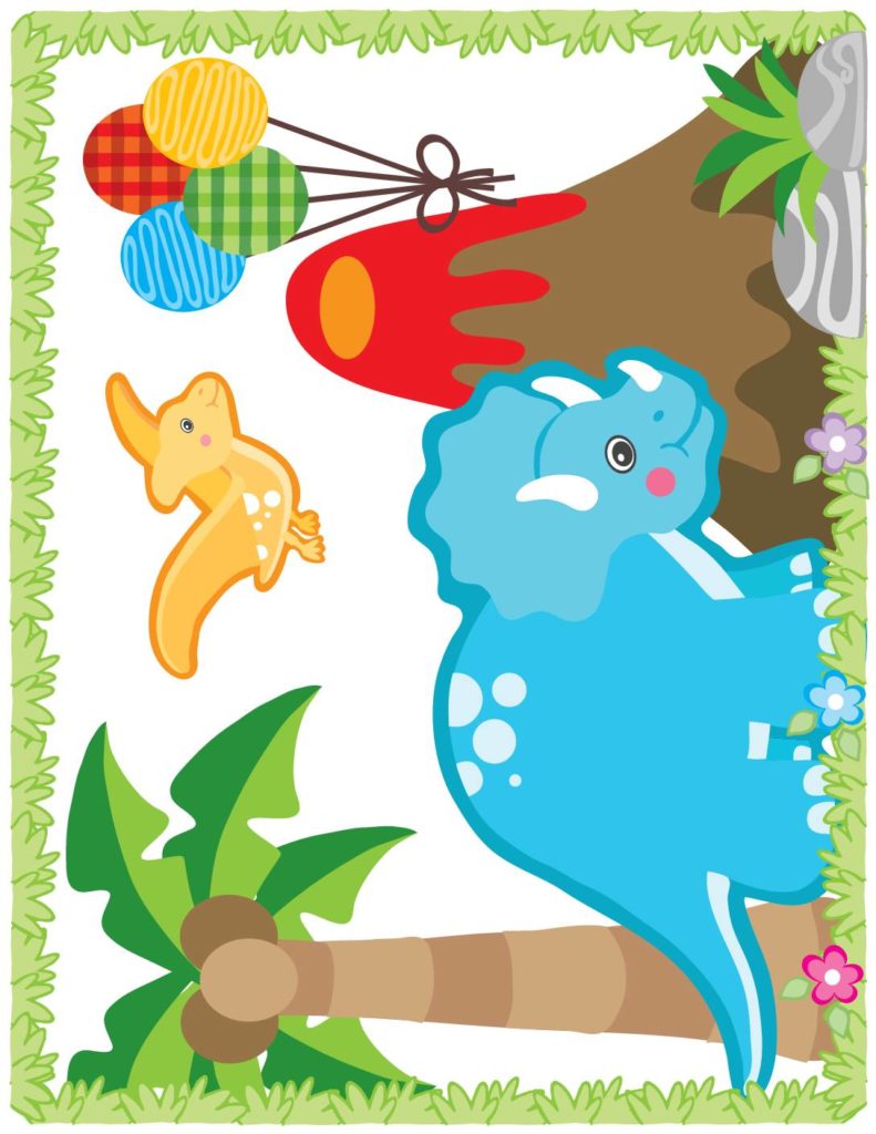 Wall Picture  Dinosaur  pdf