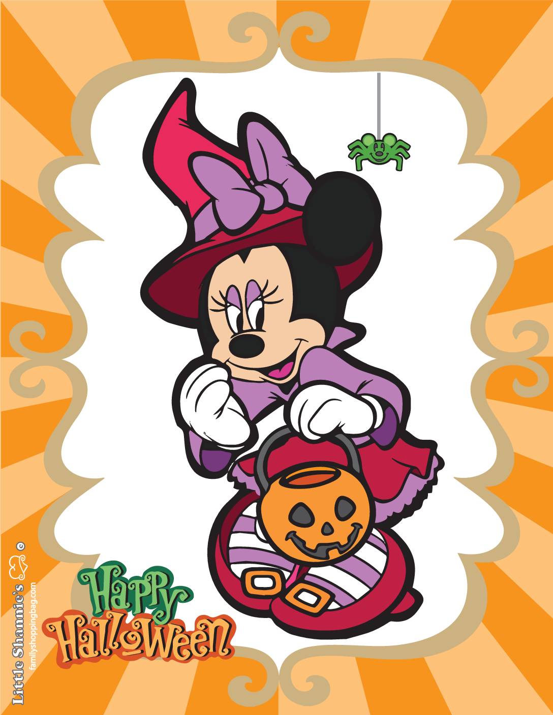 Wall Picture 3 Halloween Mickey