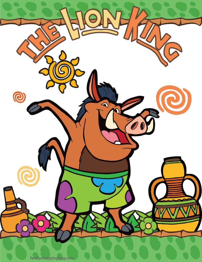 Wall Picture  Lion King  pdf