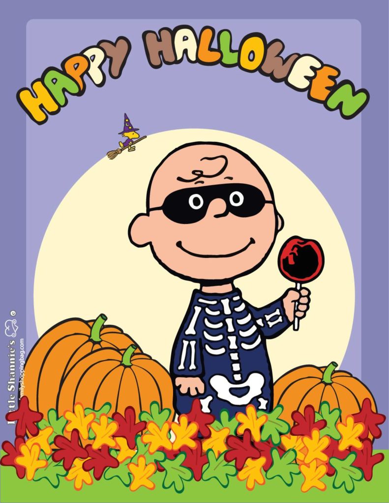 Wall Picture  Peanuts Halloween  pdf