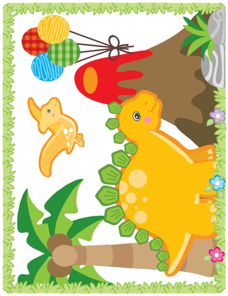 Wall Picture  Dinosaur  pdf