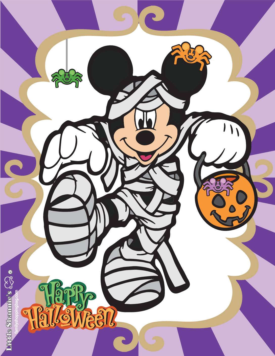 Wall Picture  Halloween Mickey  pdf