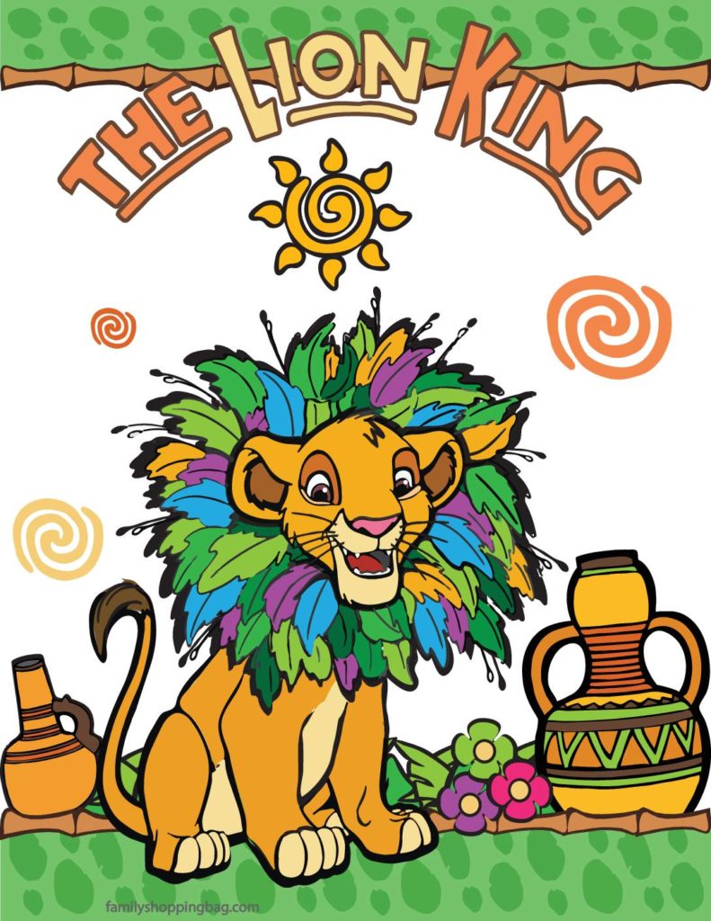 Wall Picture  Lion King  pdf