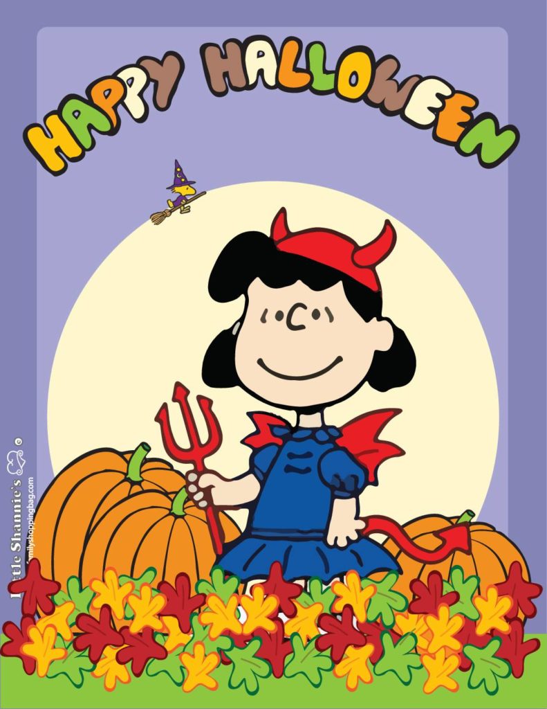 Wall Picture  Peanuts Halloween  pdf