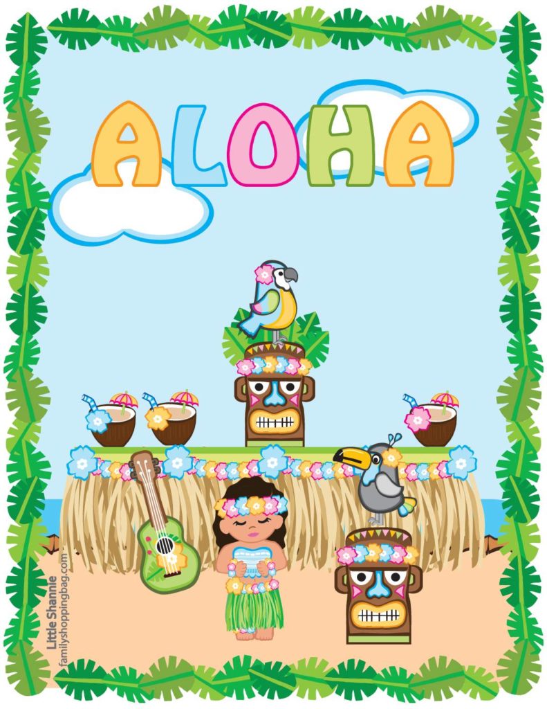 Wall Picture  Luau  pdf