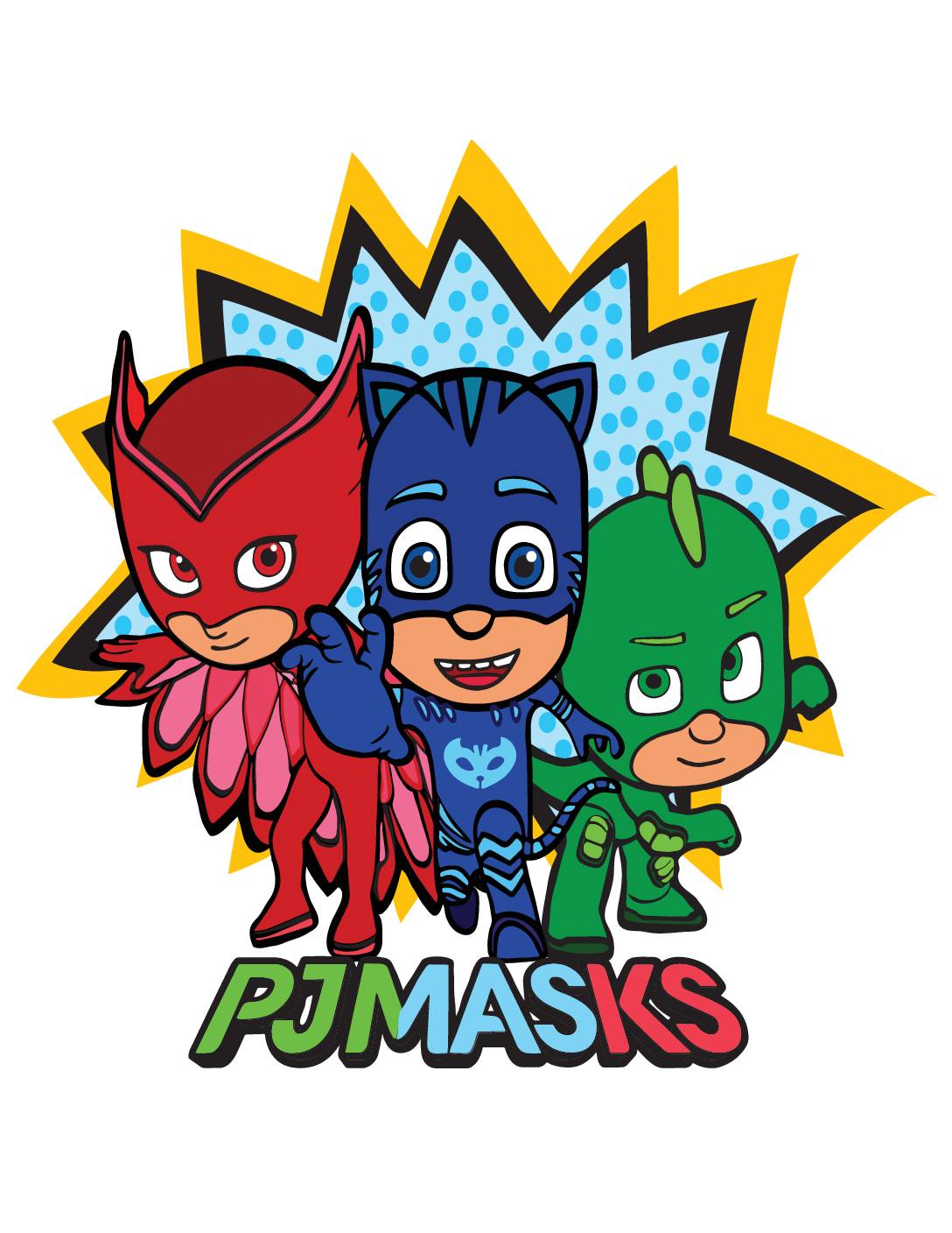 Wall Picture 7 PJ Masks Wall Pictures