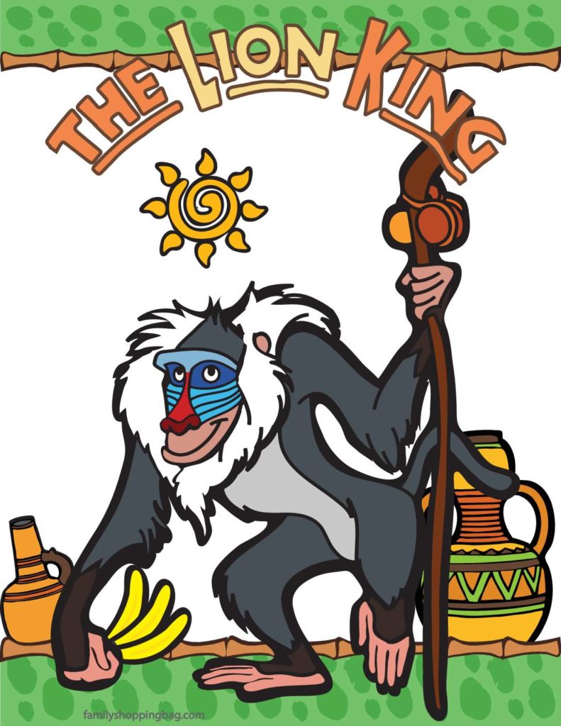 Wall Picture Lion King  pdf