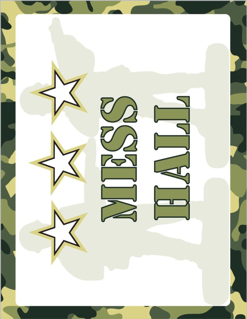 Wall Sign  army  pdf