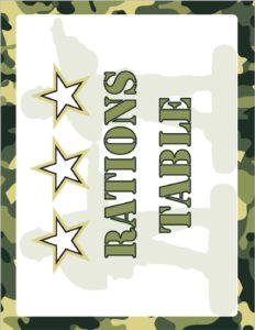 Wall Sign 4 army