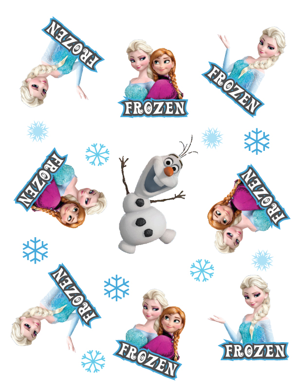 Frozen Wrap Paper Wrapping Paper