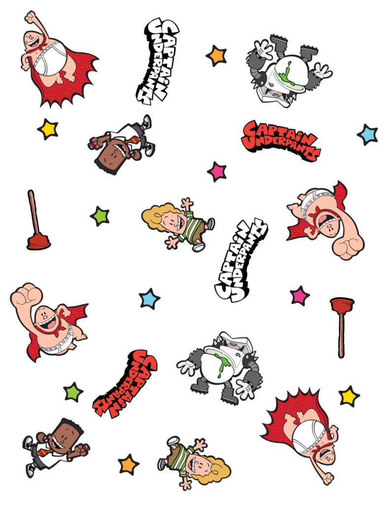 Wrap Paper Captain Underpants  pdf