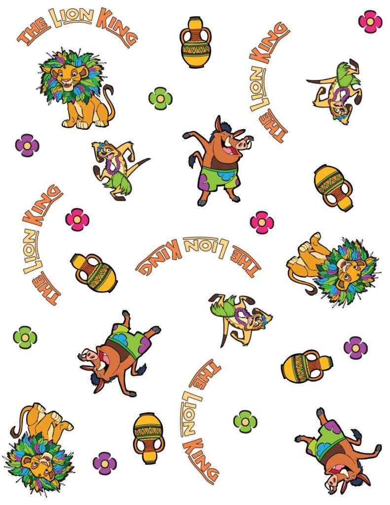 Wrap Paper Lion King  pdf