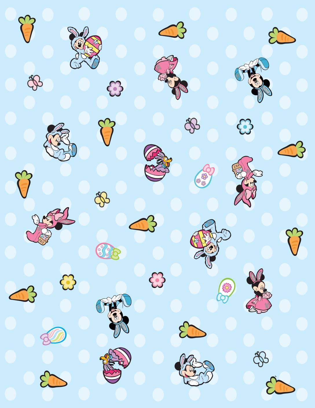 Wrap Paper Mickey Mouse Easter  pdf