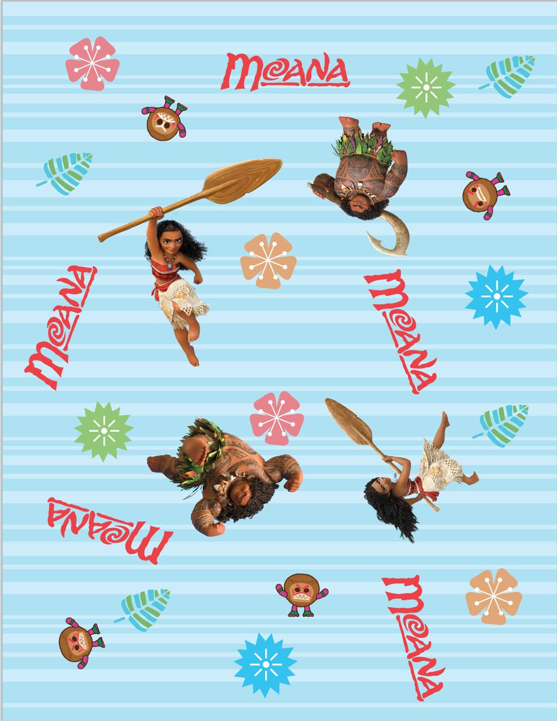 Wrap Paper Moana Wrapping Paper
