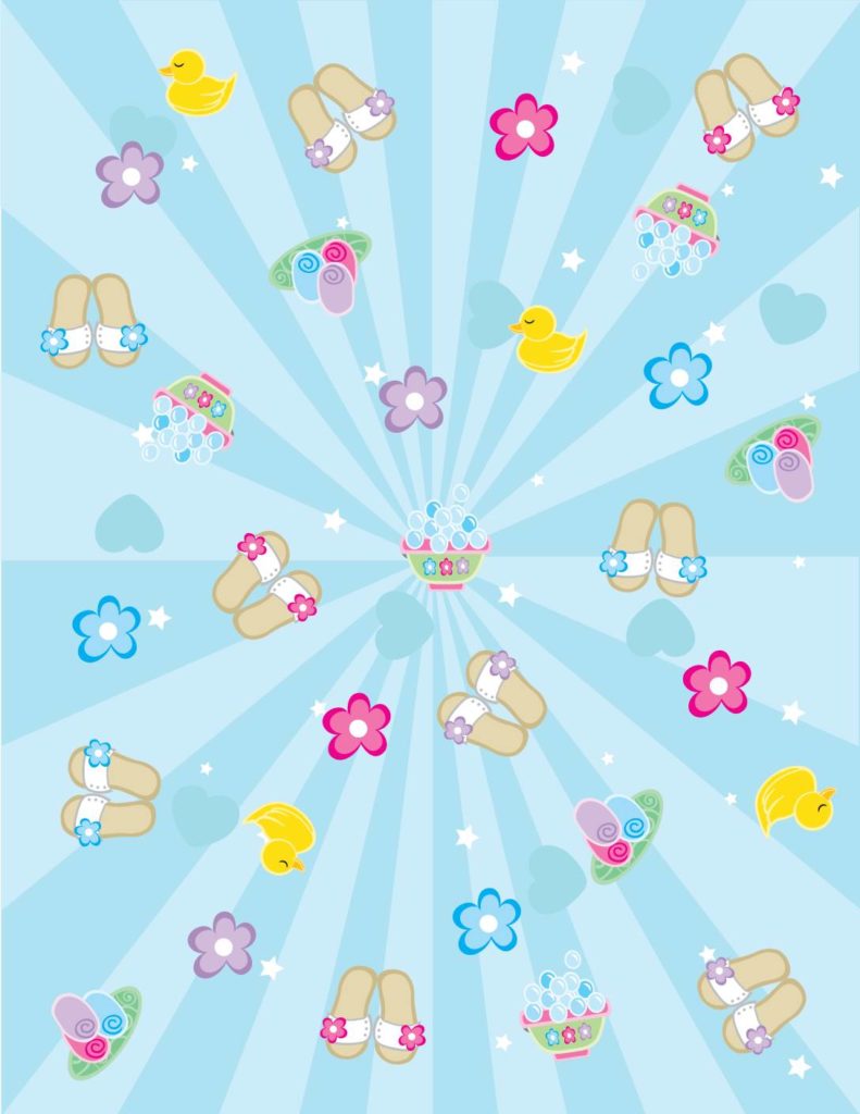 Wrap Paper Moms Spa Day  pdf