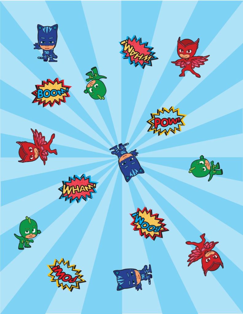 Wrap Paper PJ Masks  pdf
