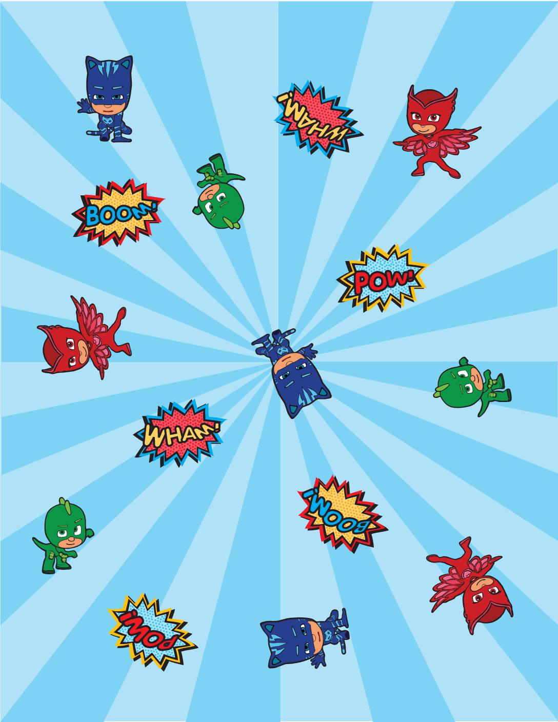 Wrap Paper PJ Masks Wrapping Paper