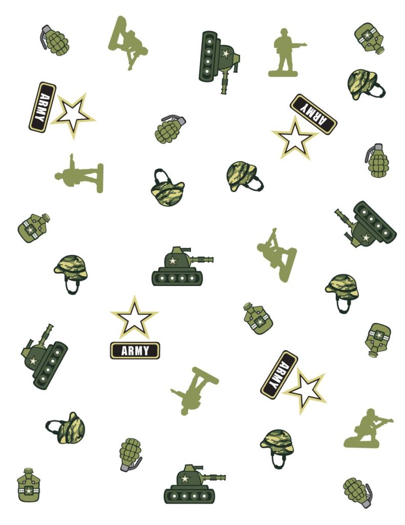 Wrapping Paper Army  pdf