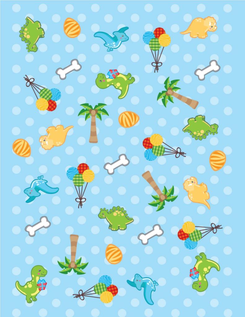 Wrapping Paper Dinosaur  pdf