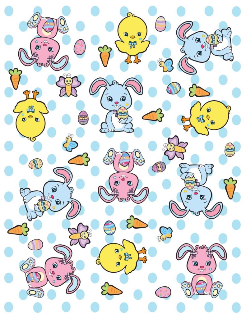 Wrapping Paper Easter  pdf