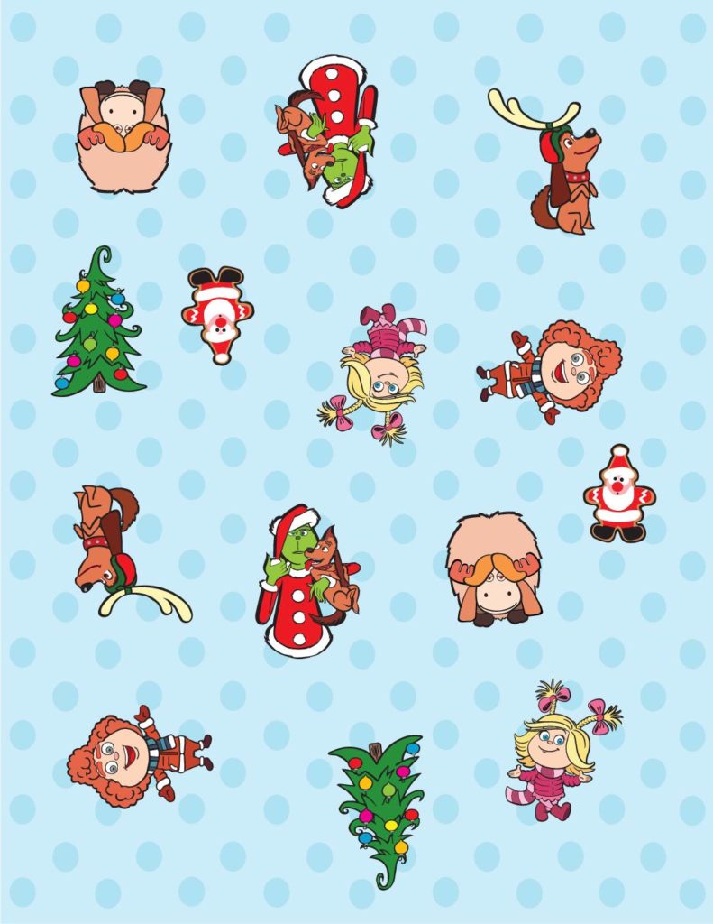 Wrapping Paper Grinch  pdf