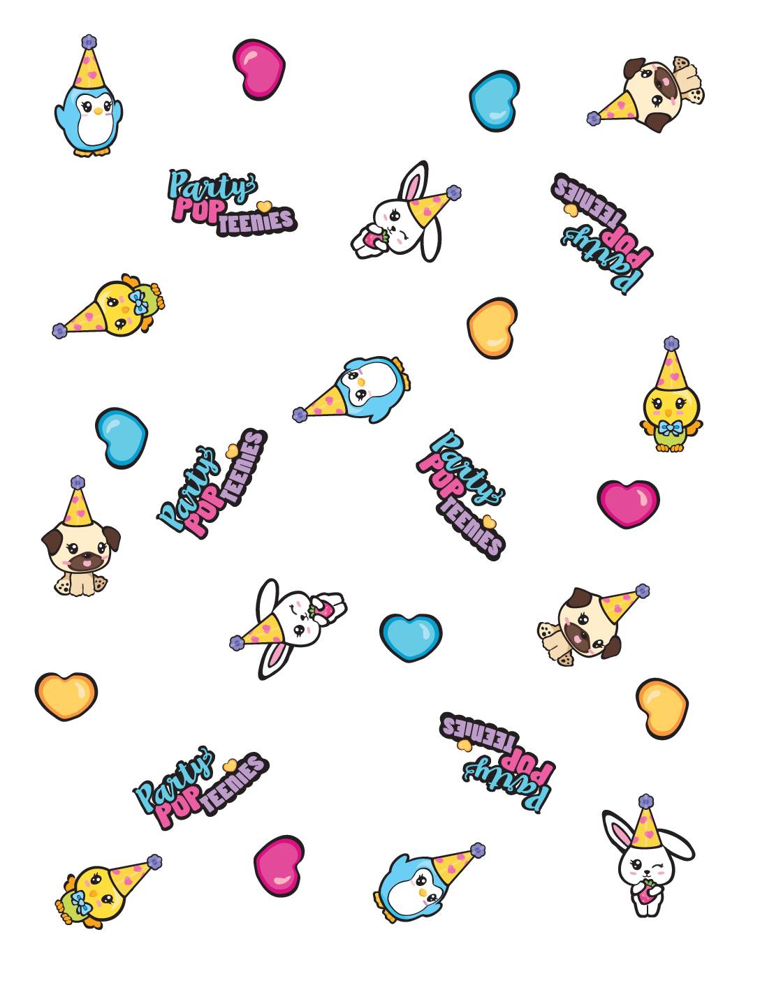 Wrapping Paper Party Pop Teenies  pdf