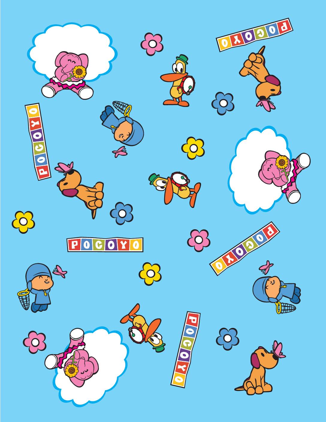 Wrapping Paper Pocoyo Wrapping Paper