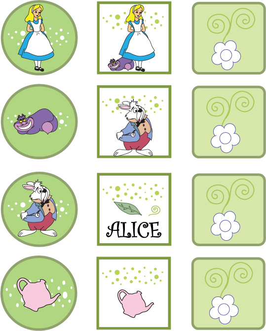 Stickers Alice Stickers