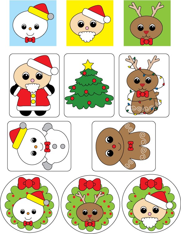 Christmas Stickers Stickers