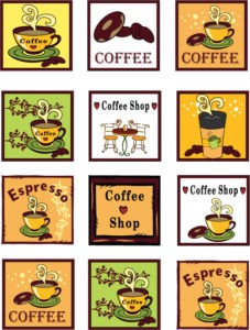 Coffee Stickers Stationery