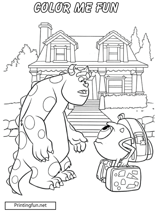 coloring Page Party Decorations