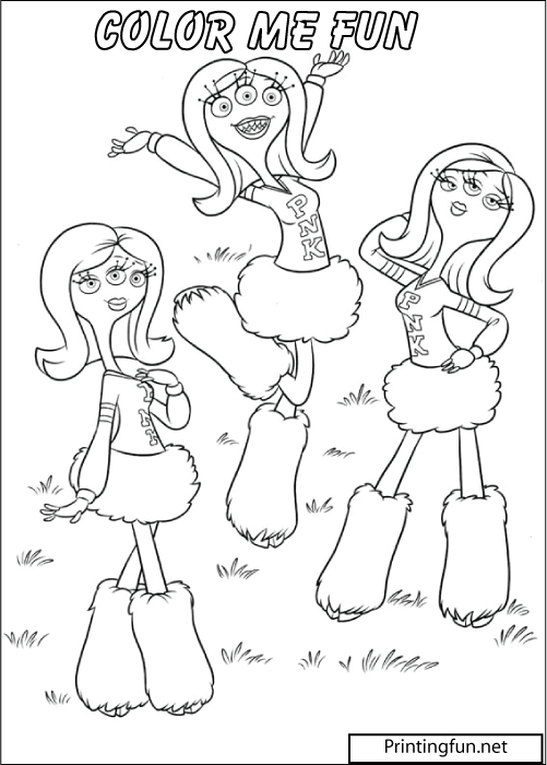 coloring Page Party Decorations