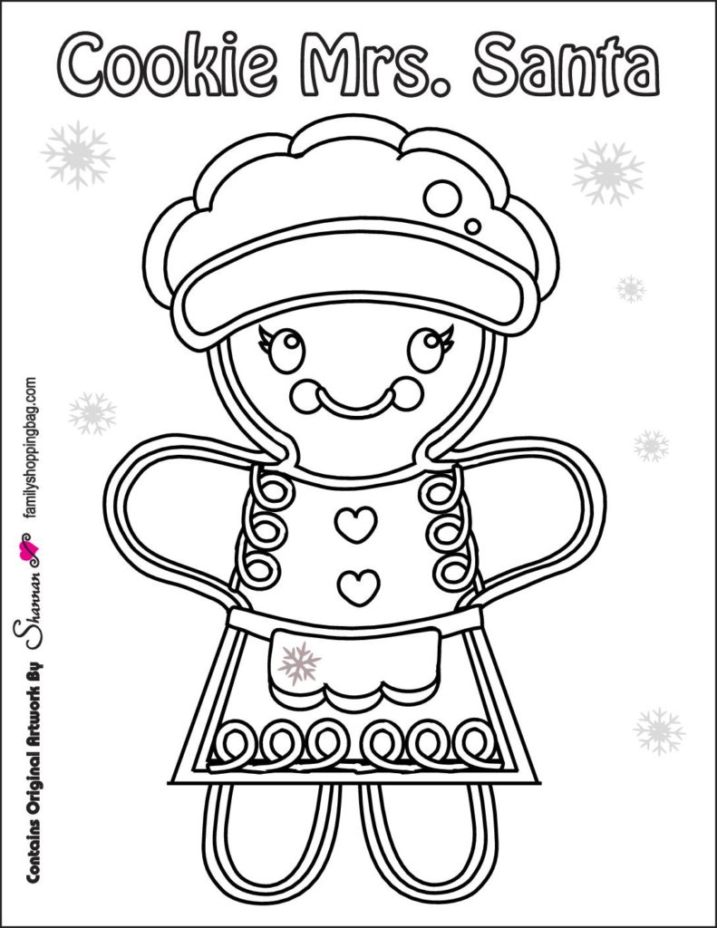 coloring Page  Christmas  pdf