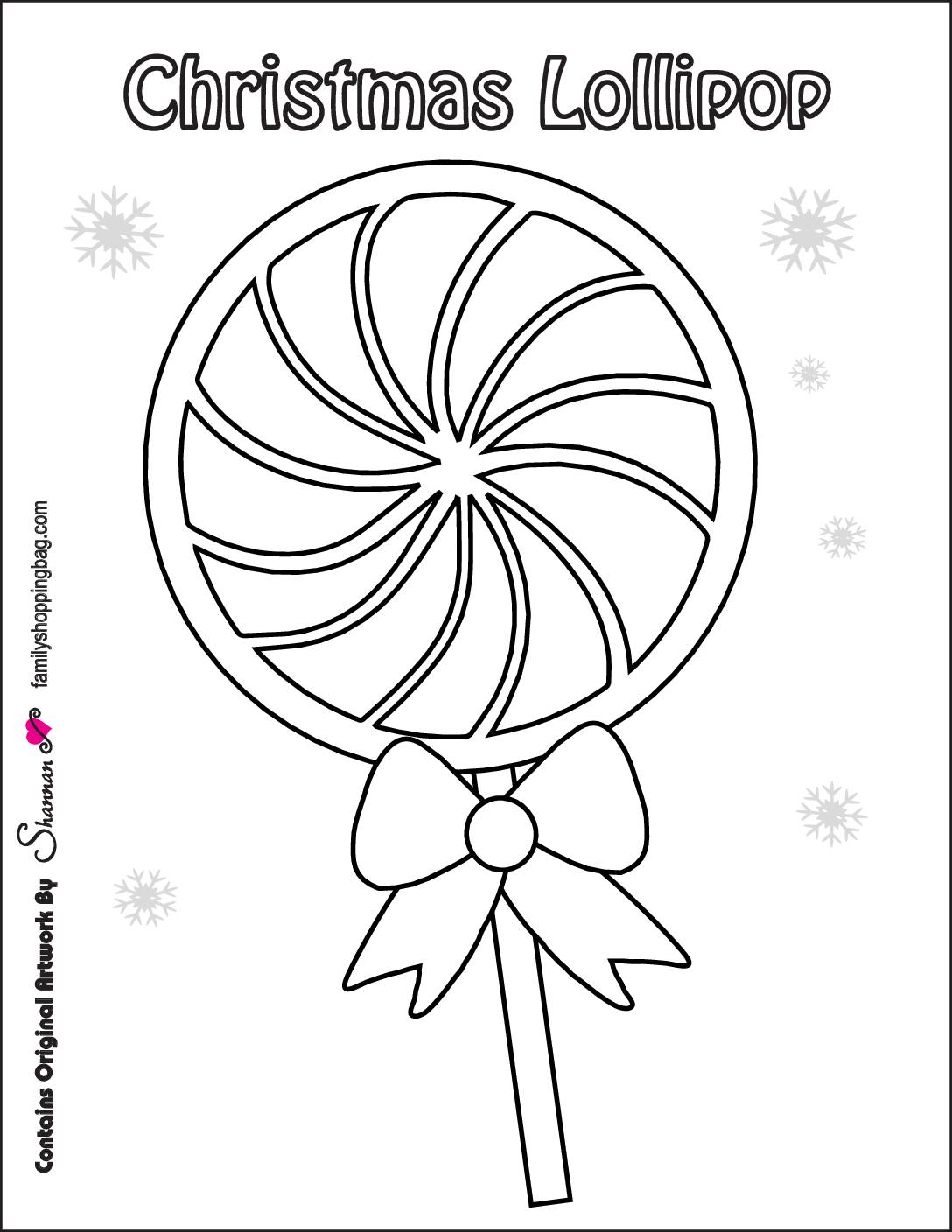 coloring Page 7 Christmas Coloring Pages