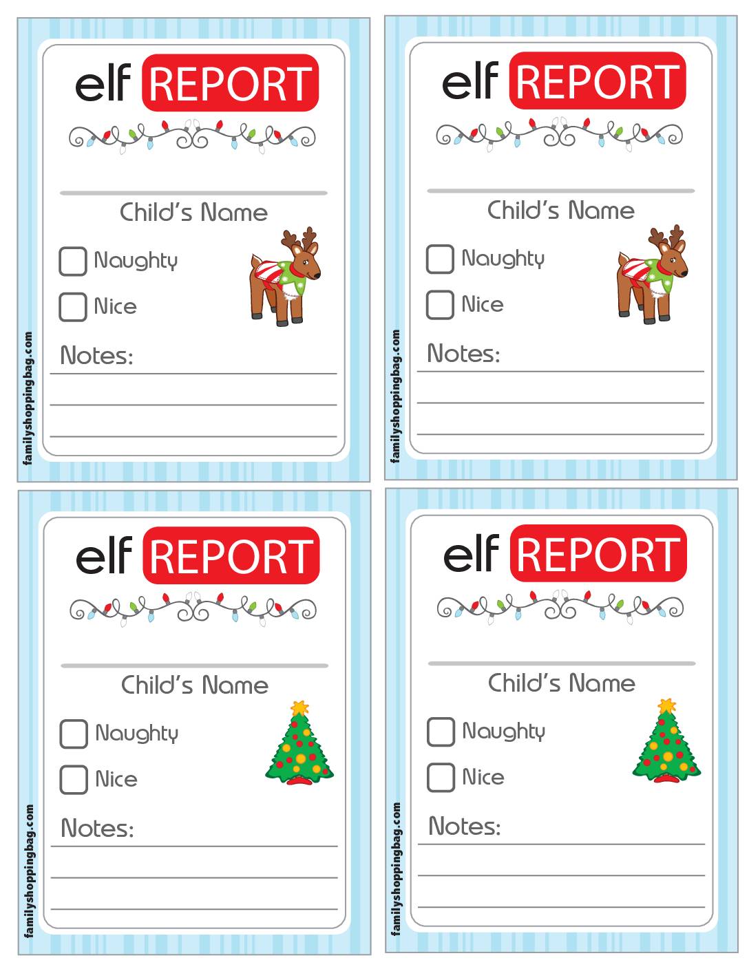 elf report Forms