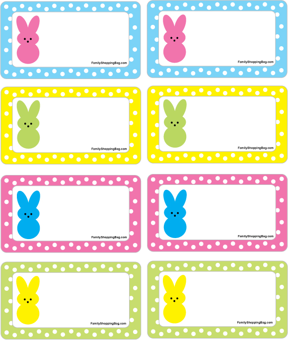 Gift Tags Peeps Gift Tags