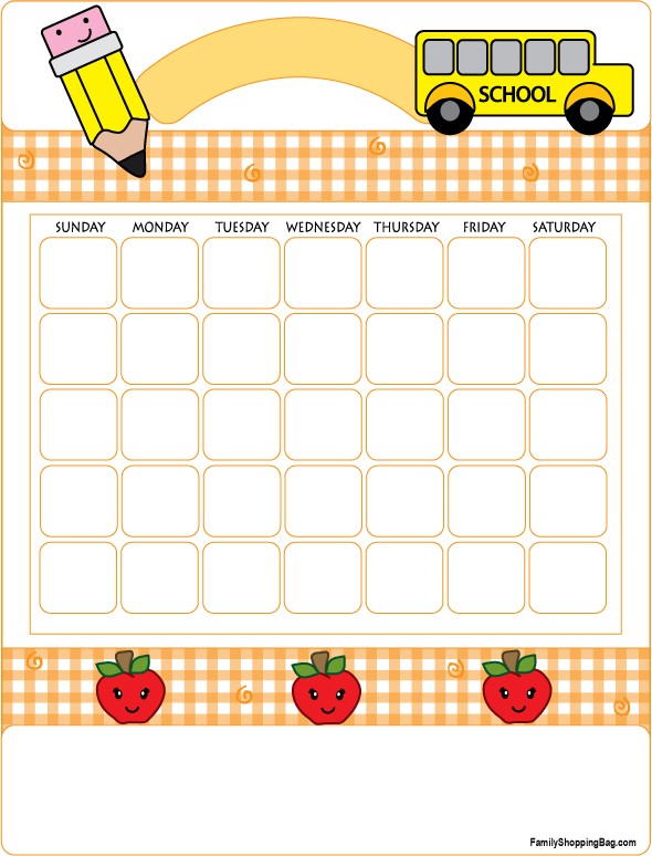 Calendar School Calendars