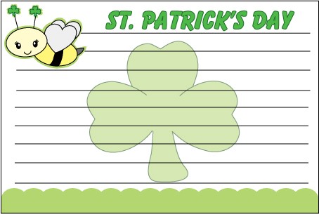St Patricks Card Invitations