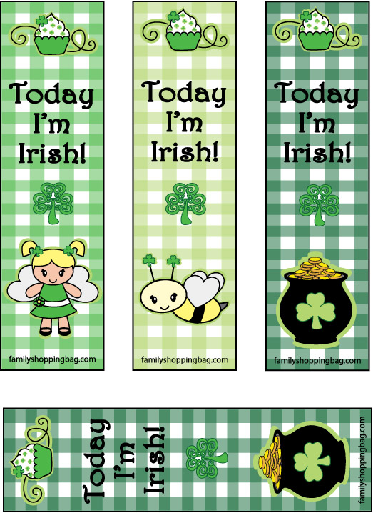 St Pats Bookmarks Bookmarks