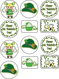 St Patricks Stickers