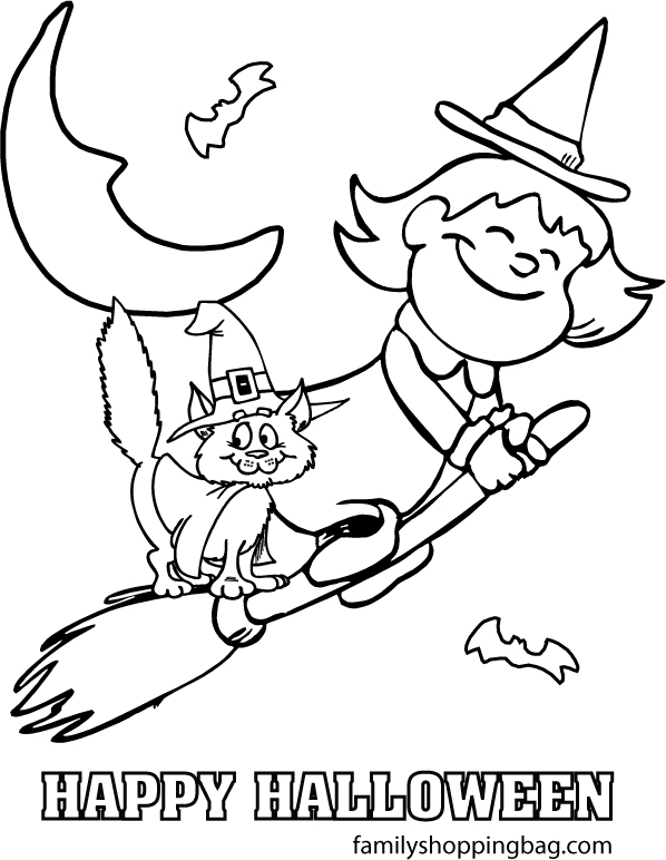 Witch Wendy Coloring Pages