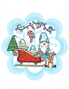 Christmas Gnome Banner Piece