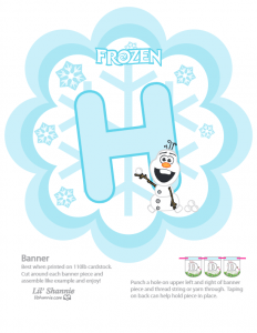 Lil Frozen Banner H