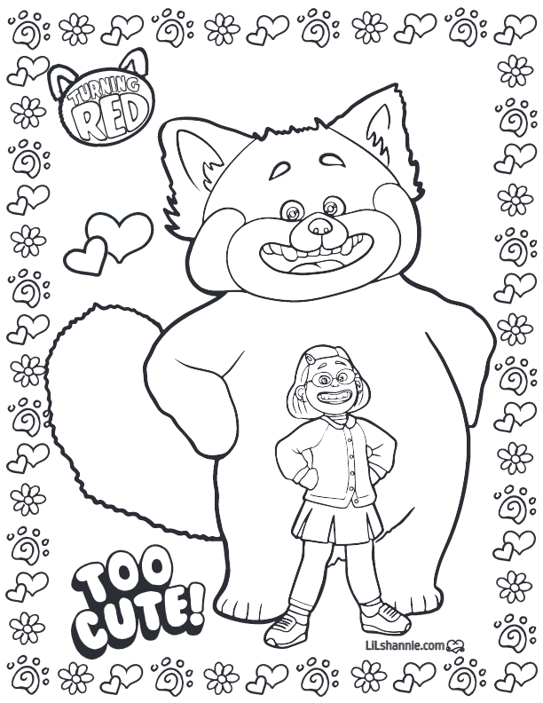 turning-red-coloring-pages-printable