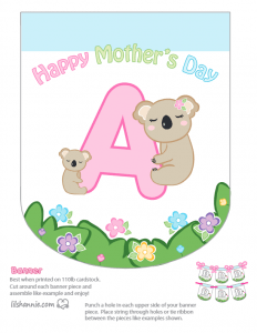 Mother's Day Love Banner A