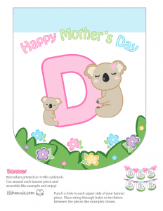 Mother's Day Love Banner D