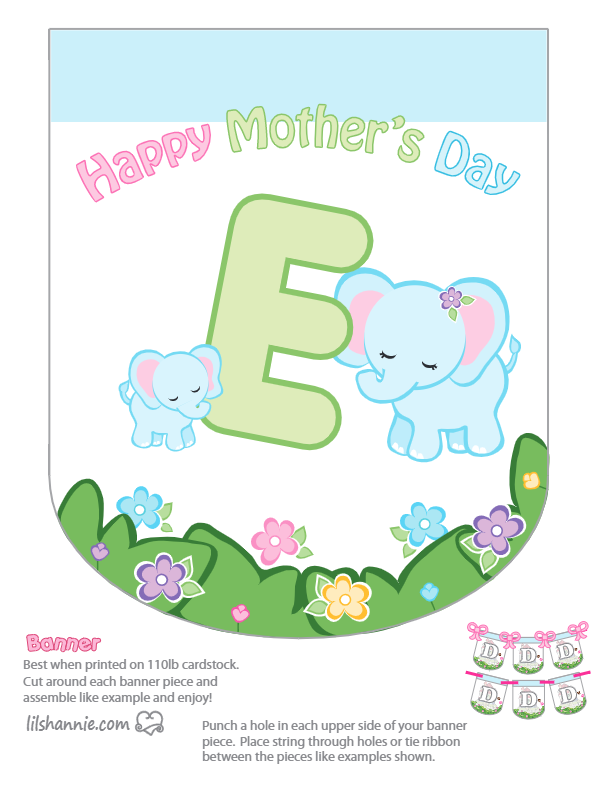 Mother's Day Love Banner E