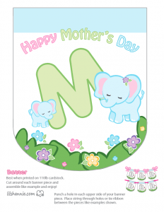 Mother's Day Love Banner M